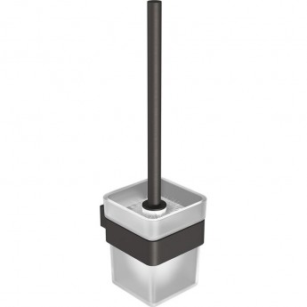 Ершик для унитаза LEMARK SMOOTH LINE с держателем графит Ершик для унитаза LEMARK SMOOTH LINE с держателем графит