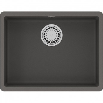 Мойка кухонная LEMARK SINARA 540-U серый шёлк Мойка кухонная LEMARK SINARA 540-U серый шёлк