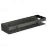 Полка для душа прямая LEMARK SHELF LINE 400 мм графит 9776054