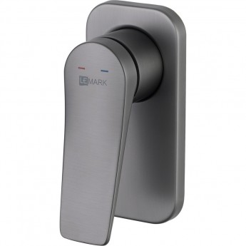 Смеситель LEMARK BRONX LM3723GM для душа встраиваемый графит Смеситель LEMARK BRONX LM3723GM для душа встраиваемый графит