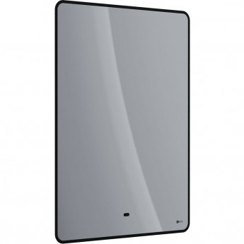 Зеркало LEMARK MIOBLACK 60х80 см с интерьерной подсветкой, с подогревом